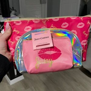 Juicy Couture Cosmetic Bags✨